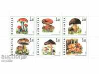 Postage Stamps - Russia, Buryatia, Mushrooms