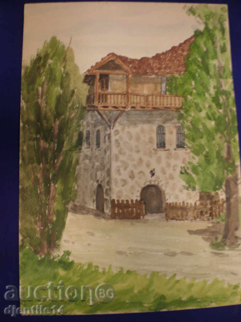 Watercolor - Varna (Friendship) 1979 Watercolor - Varna (Friendship) 1979