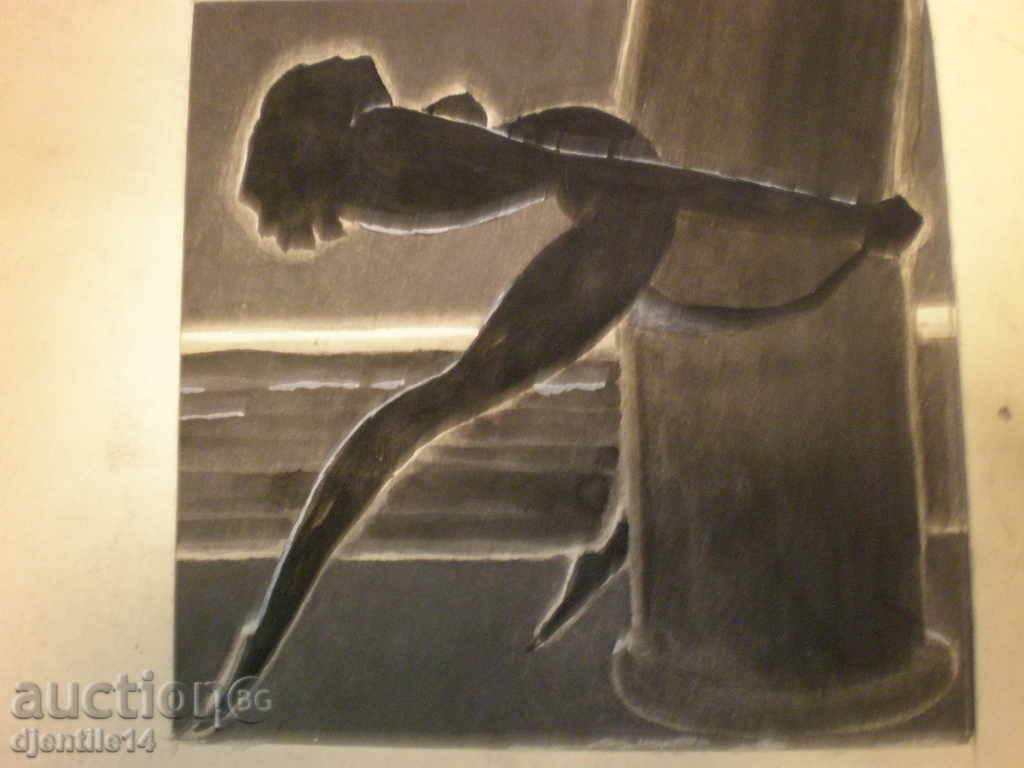 Auction Ink drawing Auction Ink drawing