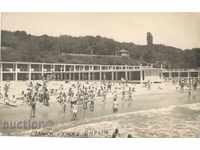 Old postcard - Varna, Male beach
