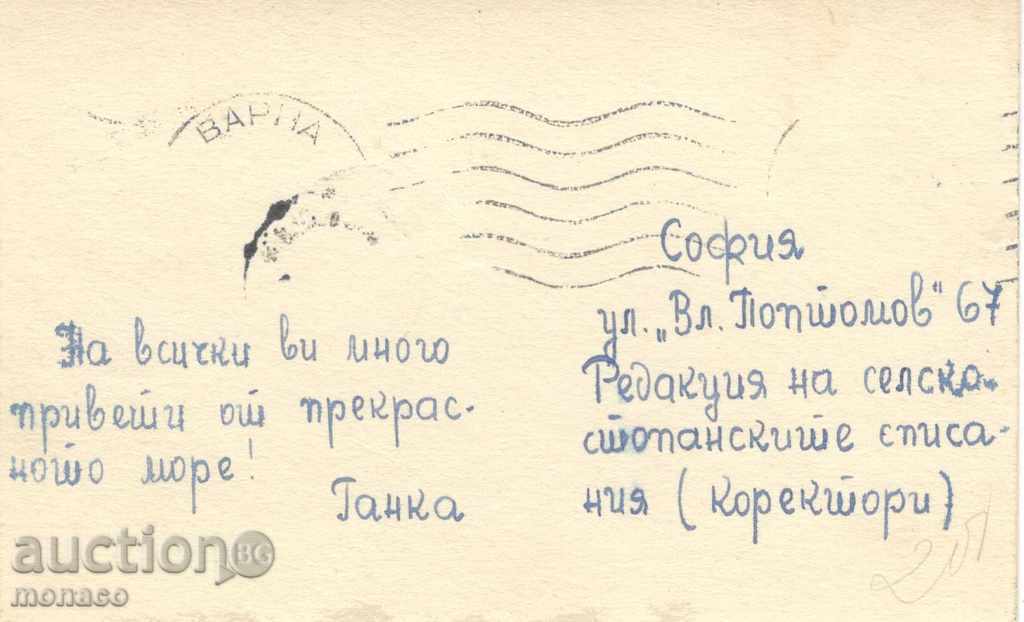 Old postcard - Varna, The Stairs to the Baths with price 3.50 BGN | € 1.79 Old postcard - Varna, The Stairs to the Baths with price 3.50 BGN | € 1.79