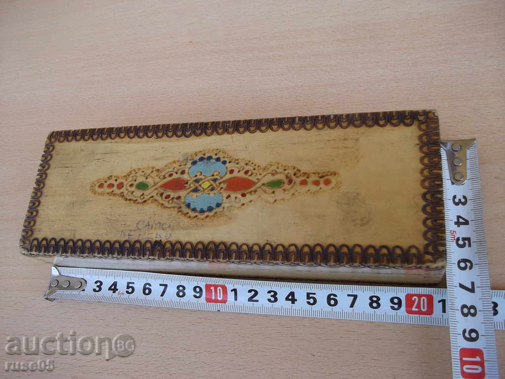 Box wood / foam / pyrograph - 6 Box wood / foam / pyrograph - 6