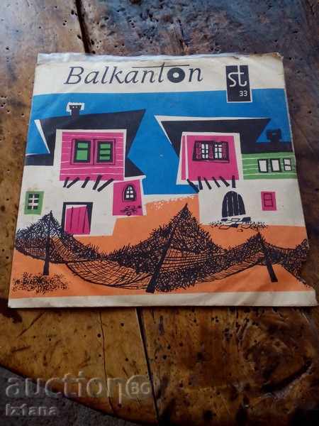 Gramophone Plate Balkanton, Greek Songs