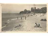 Old postcard - Letnitsa Varna, Beach