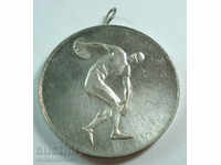 14169 Bulgaria Silver Medal Racing Light Athletics