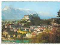 Картичка  Австрия  Залцбург Изглед 5