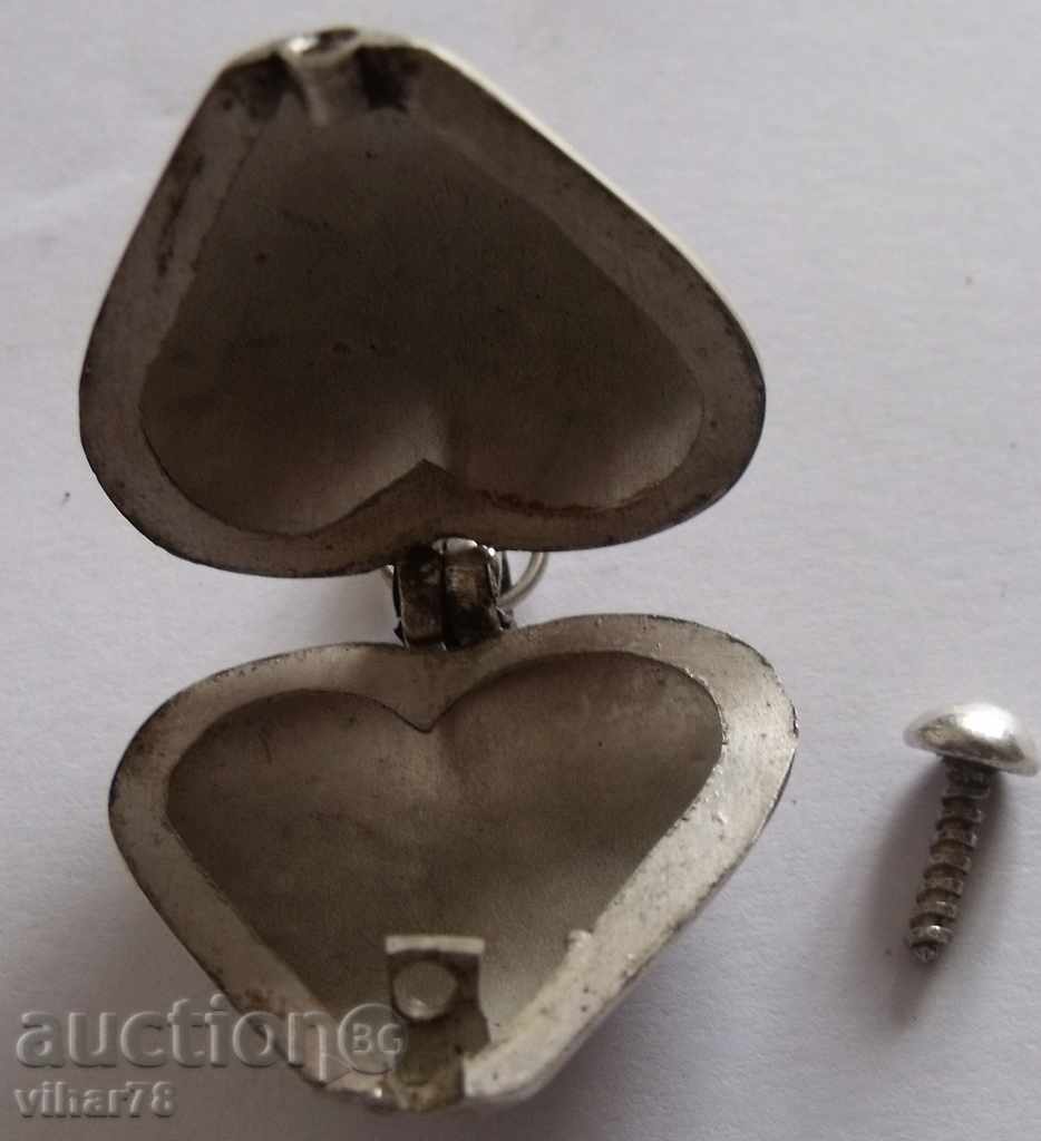 Auction  STARA Pendant silver heart