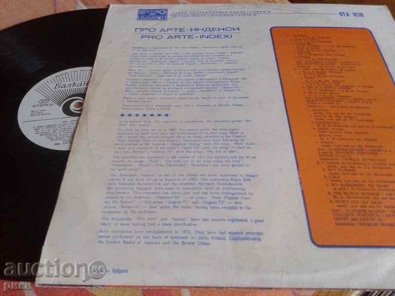 BTA 1630 Pro Arte Indexi with price 5.00 BGN | € 2.56 BTA 1630 Pro Arte Indexi with price 5.00 BGN | € 2.56