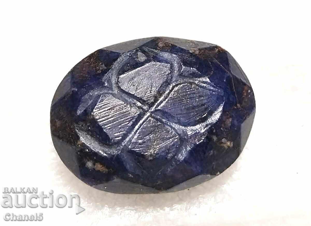 NATURAL SAPPHIRE - Gravură - Africa - 34.85 carate