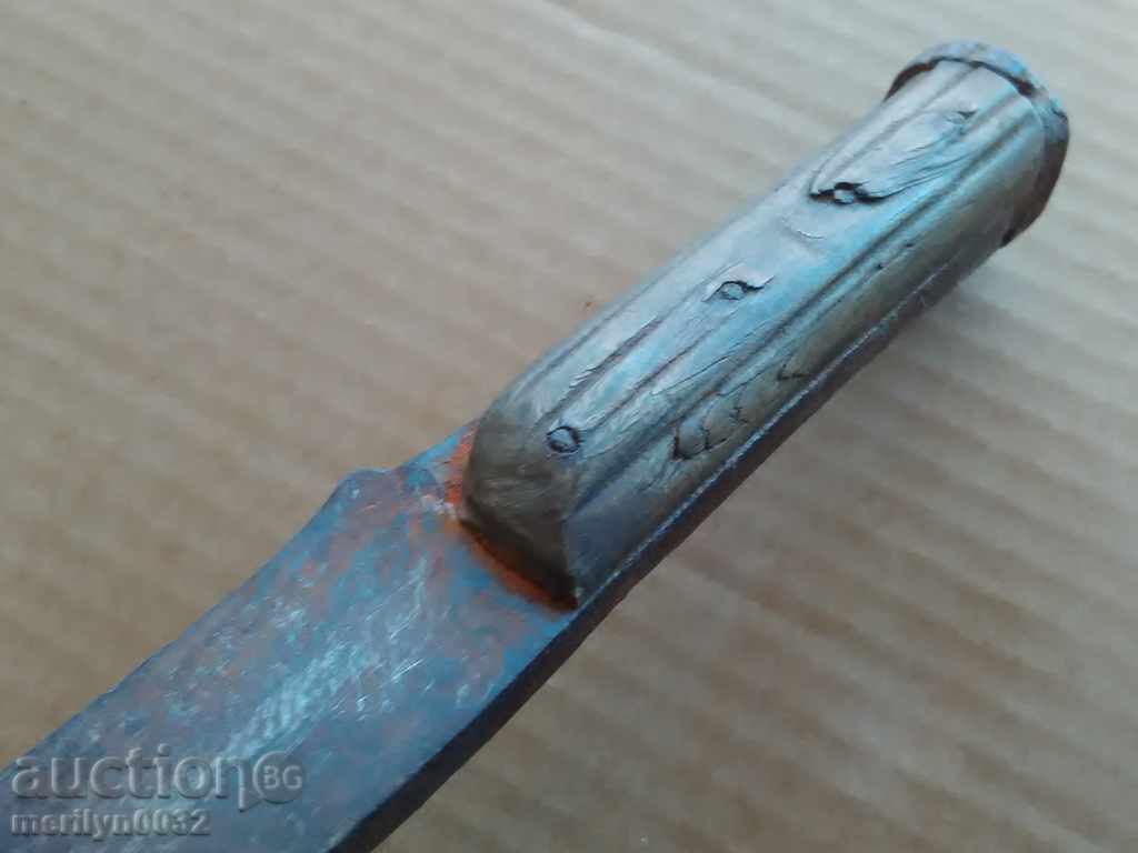 Auction Buinovski knife without a kaniya with karakulak buffalo horn scabbards Auction Buinovski knife without a kaniya with karakulak buffalo horn scabbards