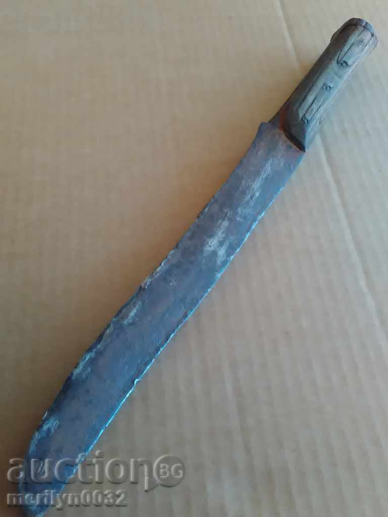 Buinovski knife without a kaniya with karakulak buffalo horn scabbards - 7 Buinovski knife without a kaniya with karakulak buffalo horn scabbards - 7