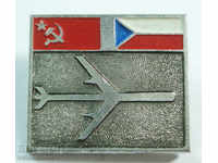 14206 USSR Czechoslovakia sign joint airplane project