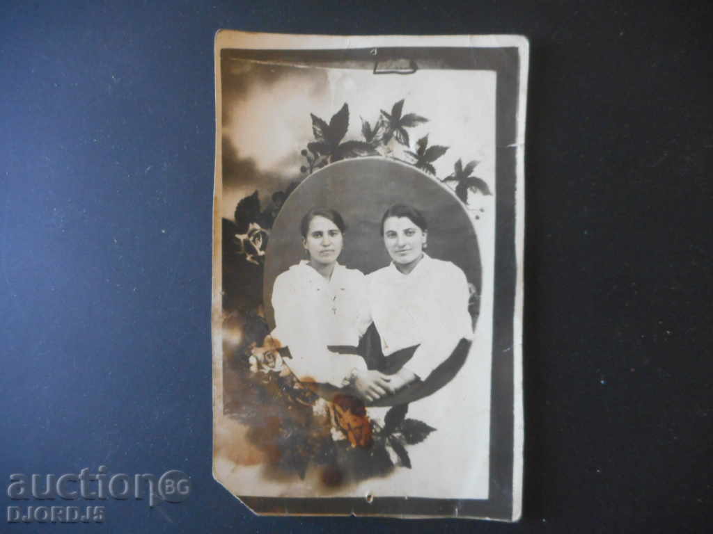 Old card, photo