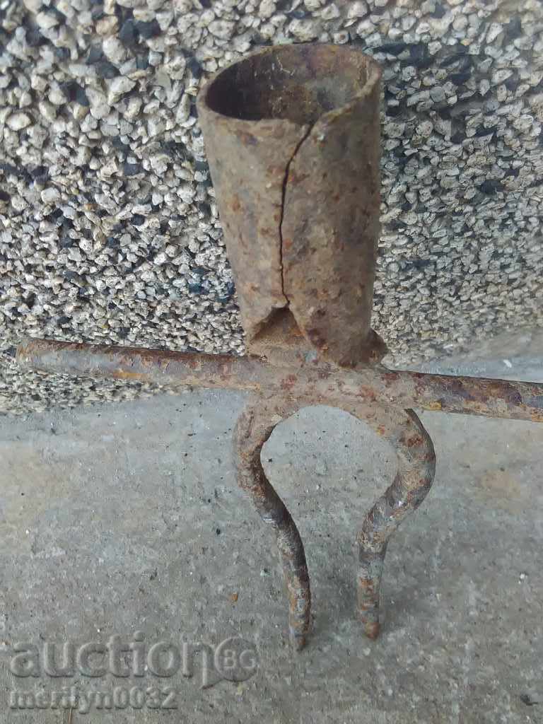 Vechi forjate dvuzabets, vila, fier forjat - 6 Vechi forjate dvuzabets, vila, fier forjat - 6