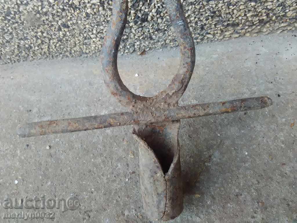 Vechi forjate dvuzabets, vila, fier forjat - 7 Vechi forjate dvuzabets, vila, fier forjat - 7