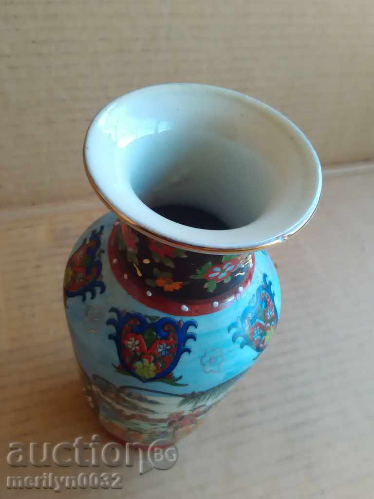 Παλιά βάζο από πορσελάνη ζωγραφισμένα πορσελάνη Ιαπωνία - 5 Παλιά βάζο από πορσελάνη ζωγραφισμένα πορσελάνη Ιαπωνία - 5