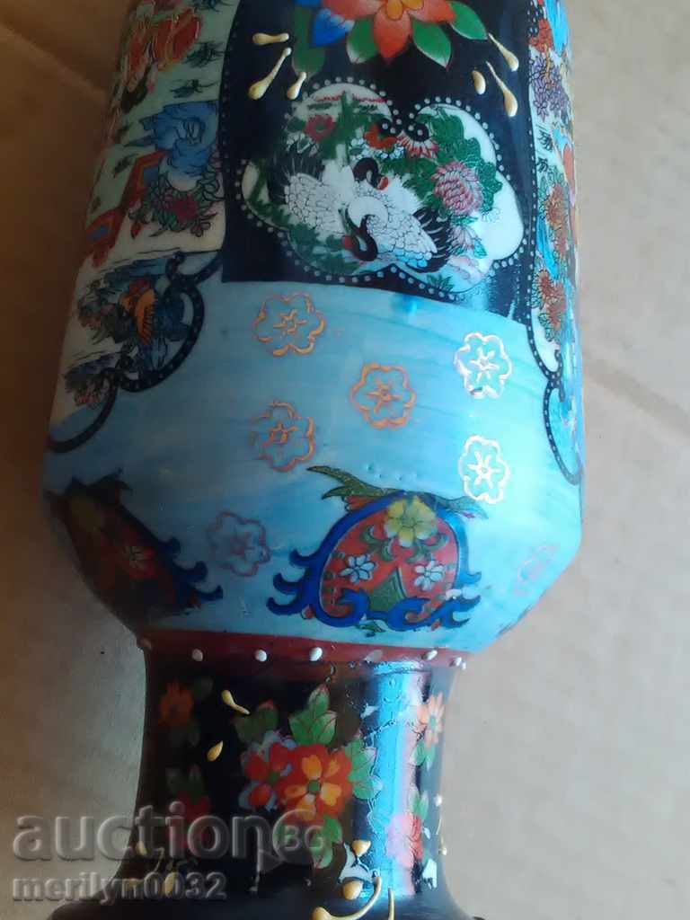 Παλιά βάζο από πορσελάνη ζωγραφισμένα πορσελάνη Ιαπωνία - 6 Παλιά βάζο από πορσελάνη ζωγραφισμένα πορσελάνη Ιαπωνία - 6