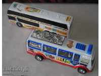 2 pcs. toy buses