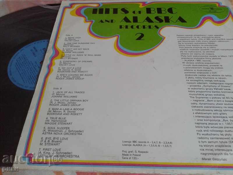 Delivery of Hits Of BBC And Alaska 1 & 2