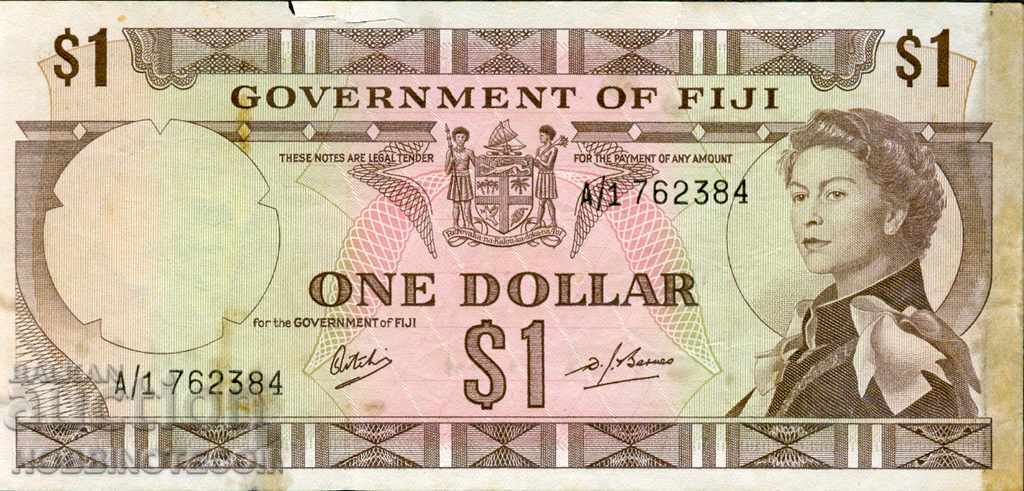 FIJI FIJI 1 $ emisiune - număr 1969 - A / 1