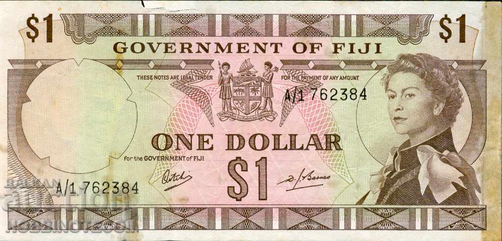 FIJI FIJI 1 $ issue - 1969 - A / 1 FIJI FIJI 1 $ issue - 1969 - A / 1