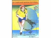 bloc curat SP Sport 1990 Fotbal Italia din Brazilia