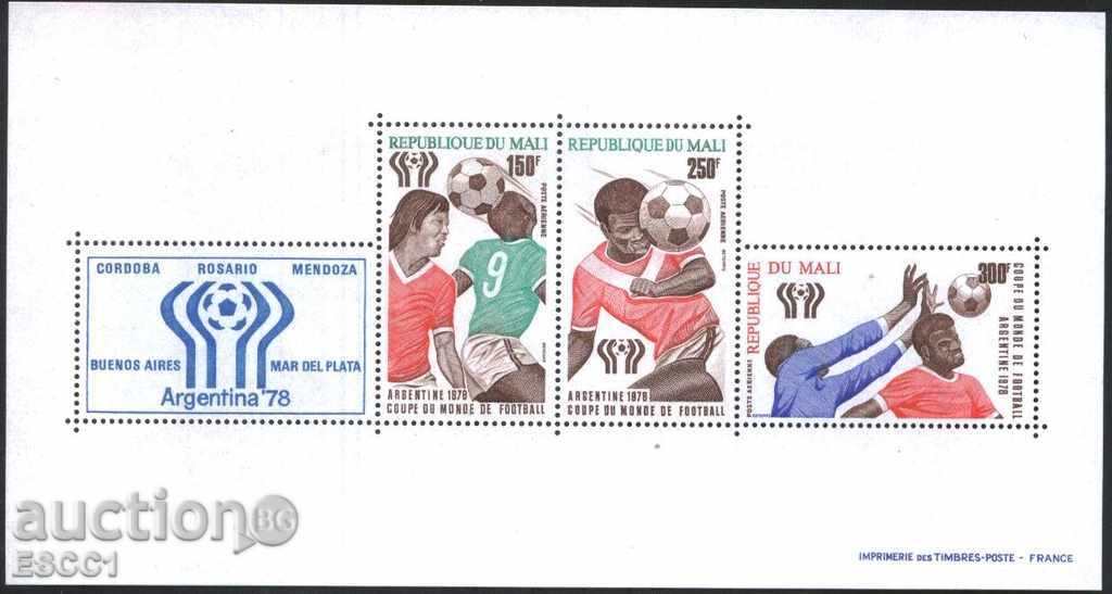 Pure Block Sports SP Football Argentina 1978 from Mali