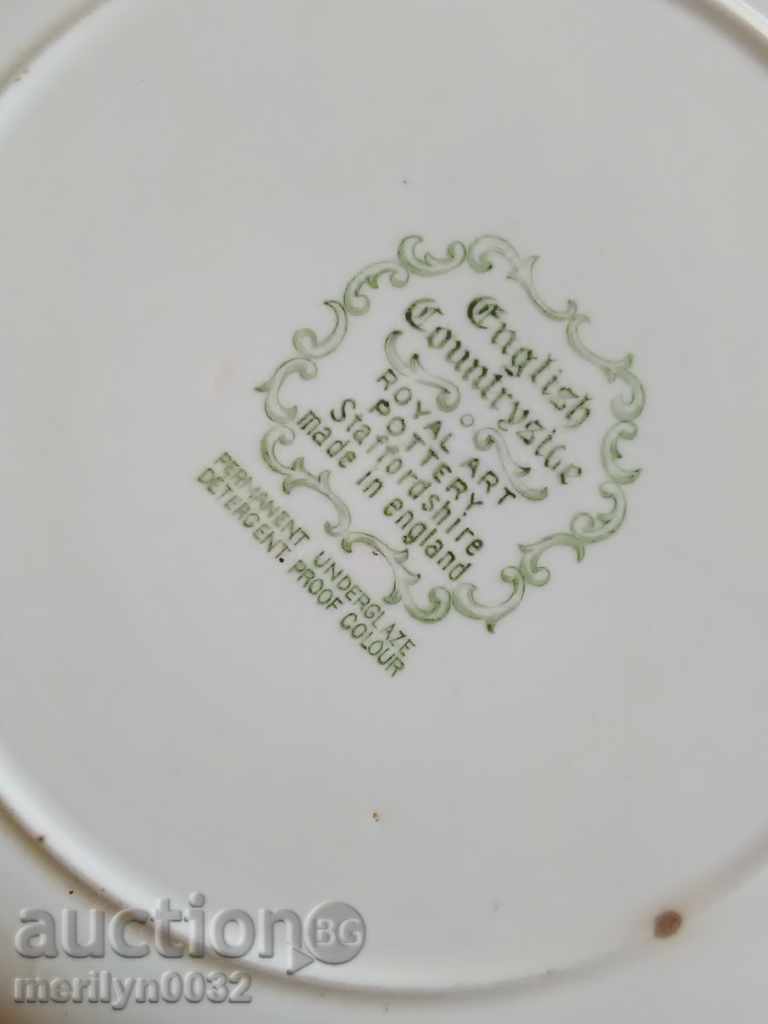 Auction Old English porcelain, saucer, tray, service Auction Old English porcelain, saucer, tray, service