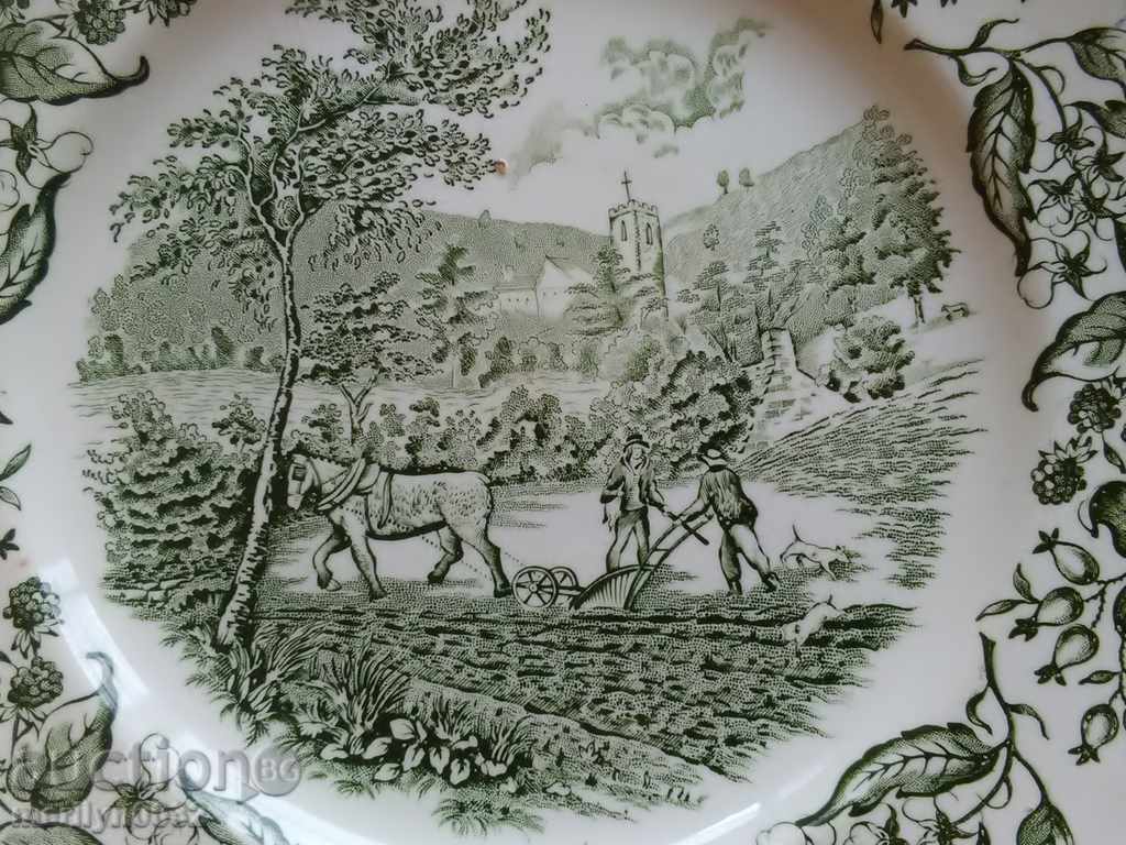 Delivery of Old English porcelain, saucer, tray, service Delivery of Old English porcelain, saucer, tray, service