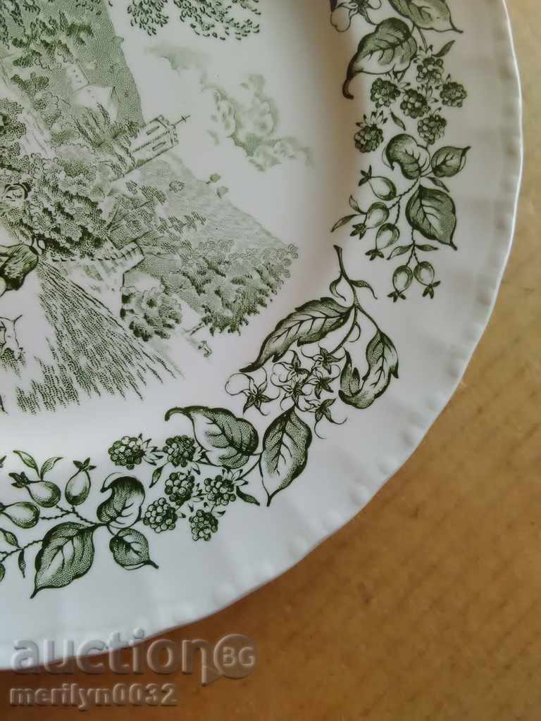 Old English porcelain, saucer, tray, service - 5 Old English porcelain, saucer, tray, service - 5