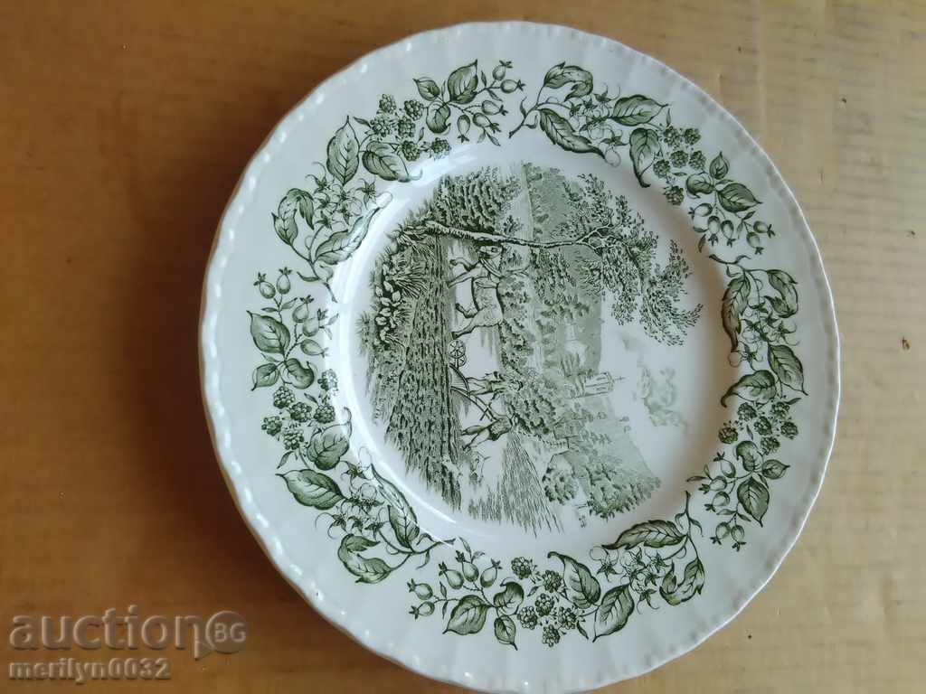 Old English porcelain, saucer, tray, service - 7 Old English porcelain, saucer, tray, service - 7