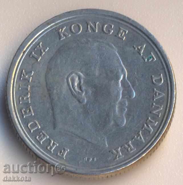 Δανική κορώνα 1967 με τιμή 1.25 BGN | € 0.64