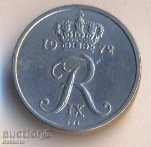 Δανία 10 öre 1972 με τιμή 0.40 BGN | € 0.20