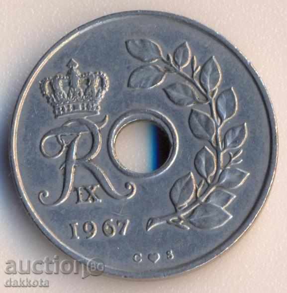 Δανία 25 öre 1967 με τιμή 0.80 BGN | € 0.41