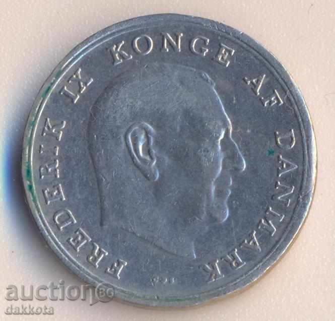 Δανική κορώνα 1967 με τιμή 1.25 BGN | € 0.64