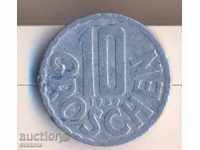 Austria 10 penny 1959