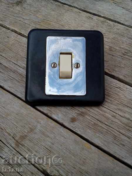 Старинен електрически ключ