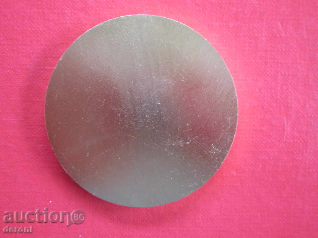 Delivery of Desktop bronze medal plaque 75 years ski sport in Bulgaria Delivery of Desktop bronze medal plaque 75 years ski sport in Bulgaria