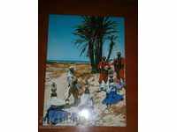 Παλιά καρτ-ποστάλ - ΤΥΝΗΣΙΑ - λαϊκή ομάδα - TUNISIE