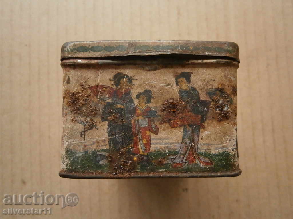 Auction old tea box Auction old tea box