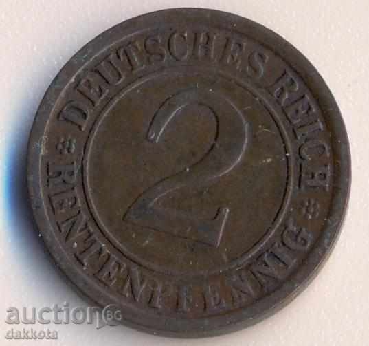 Germania 2 rentenpfeniga 1924