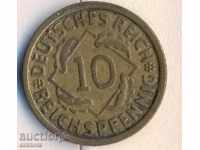 Γερμανία 10 reyhspfeniga 1929d