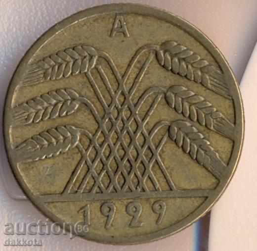 Germany 10 rejsfennig 1929a with price 1.05 BGN | € 0.54