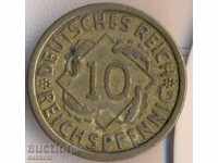 Германия  10 рейхспфенига 1929a