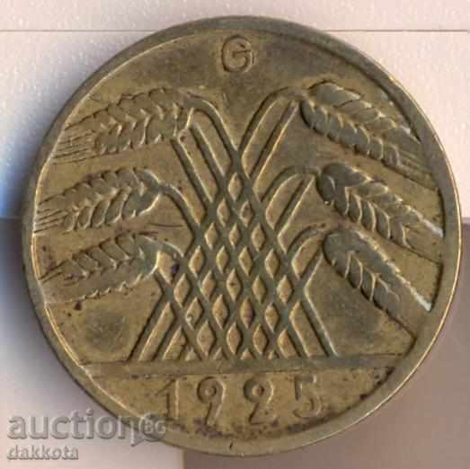 Германия 10 рейхспфенига 1925g с цена 2.45 лв. | € 1.25 Германия 10 рейхспфенига 1925g с цена 2.45 лв. | € 1.25