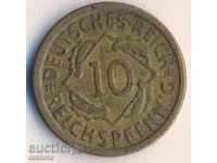 Germania 10 rentenpfeniga 1925d
