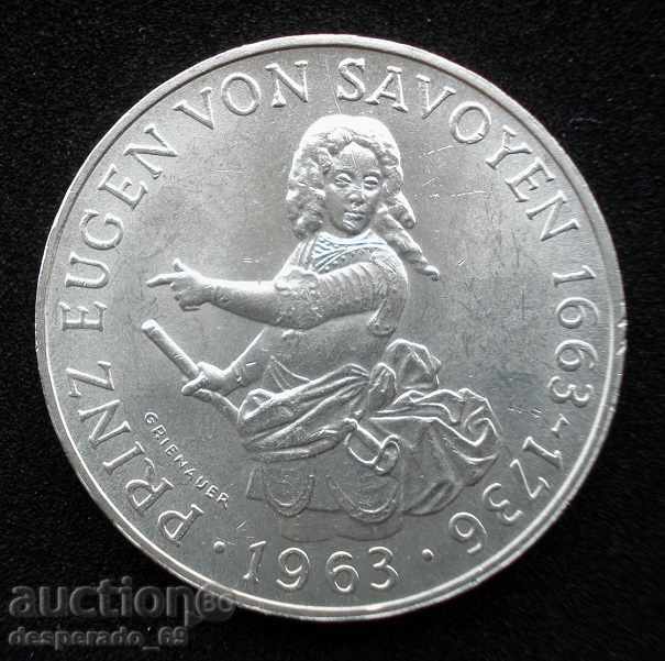 (¯`'•.¸ 25 Shillings 1963 AUSTRIA UNC- ¸.•'´¯) (¯`'•.¸ 25 Shillings 1963 AUSTRIA UNC- ¸.•'´¯)