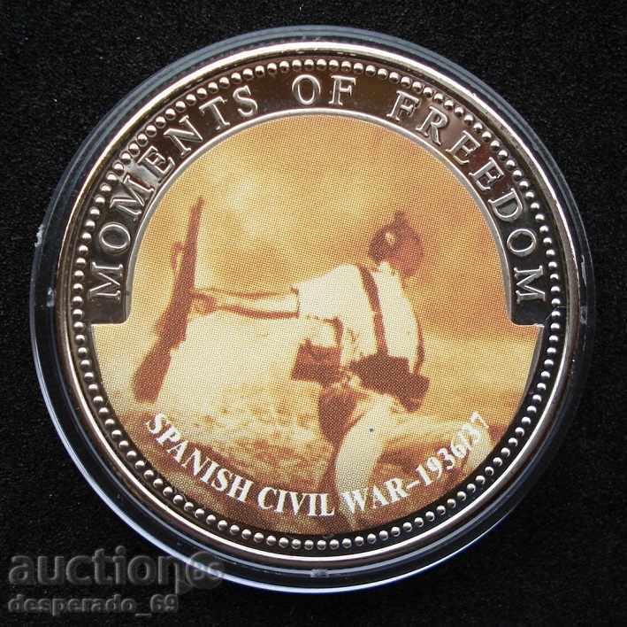 (¯`'•.¸ 10 dollars 2001 LIBERIA UNC ¸.•'´¯) (¯`'•.¸ 10 dollars 2001 LIBERIA UNC ¸.•'´¯)