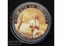 (¯`'•.¸ 10 dollars 2001 LIBERIA UNC ¸.•'´¯)