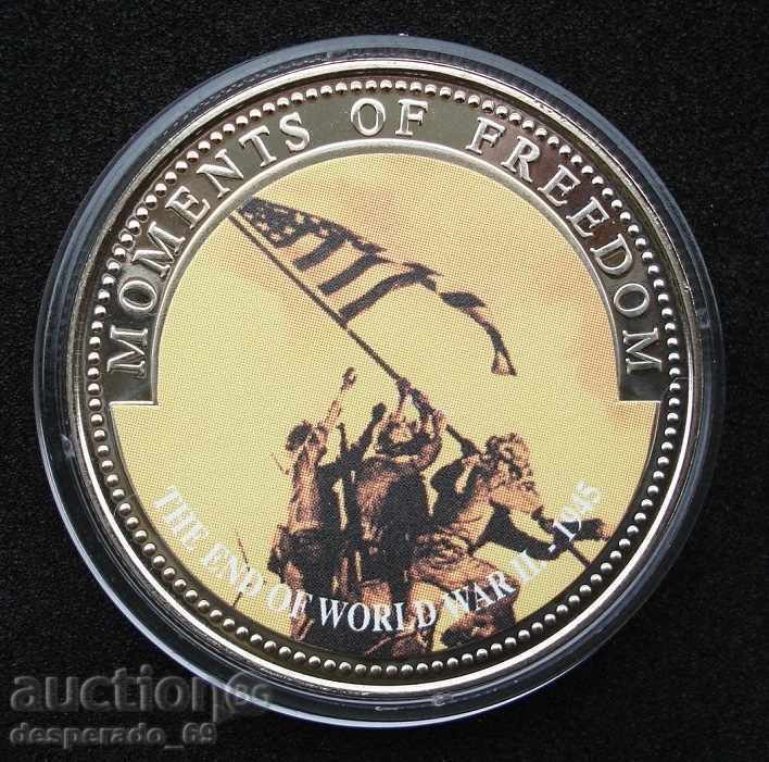 (¯`'•.¸ 10 dollars 2001 LIBERIA UNC ¸.•'´¯)